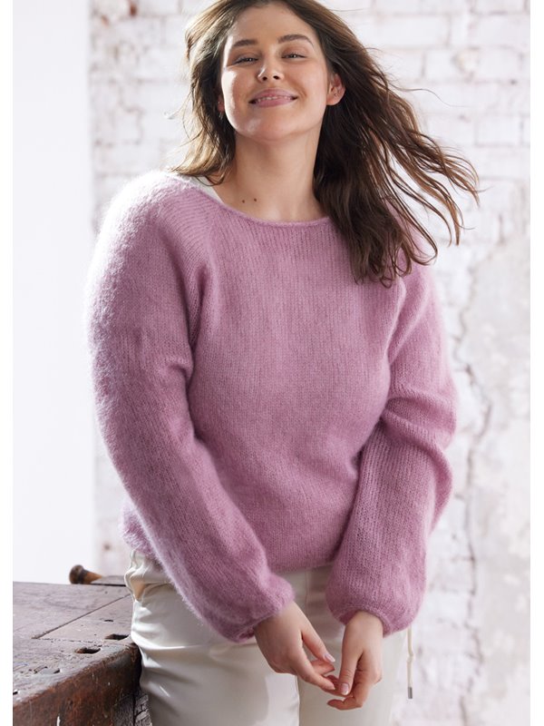 Lana Grossa SWEATER CAMILLE Size Plus - Silkhair