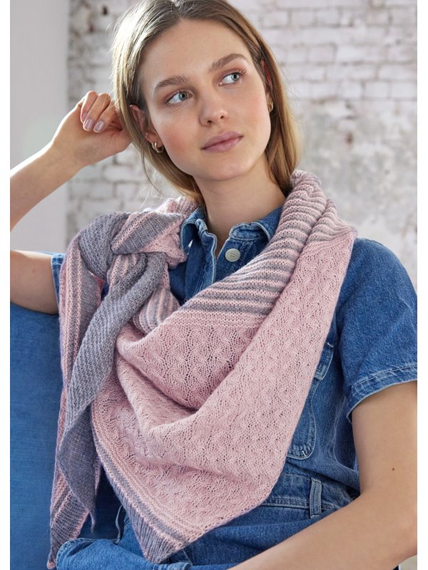 TUCH KELTENWIND Ecopuno von Lana Grossa