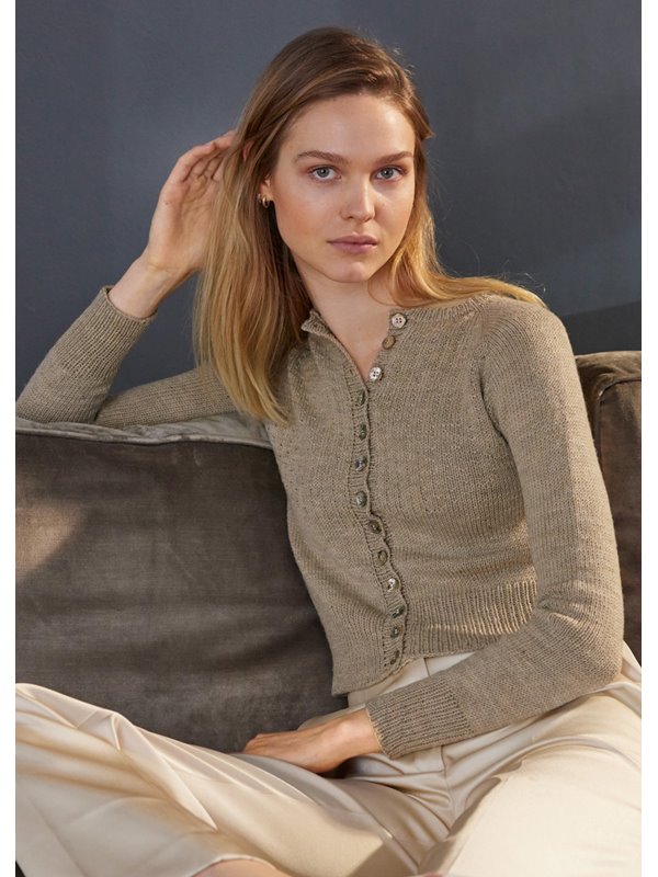 CARDIGAN TWINKLE TWINKLE Cool Wool Mélange (We Care) von Lana Grossa
