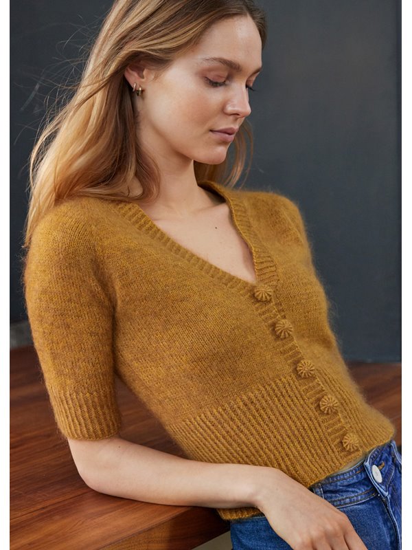CARDIGAN JOLENE Ecopuno & Silkhair von Lana Grossa
