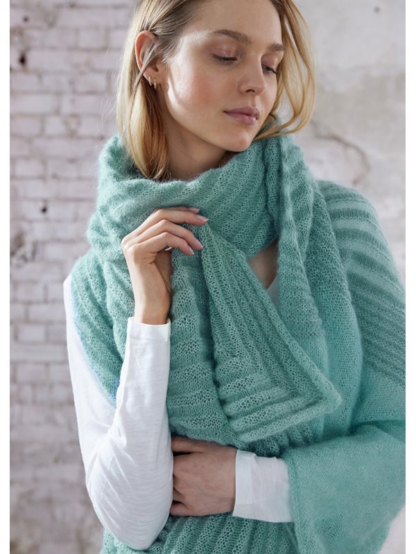 STOLA NON TROPPO Ecopuno & Silkhair von Lana Grossa