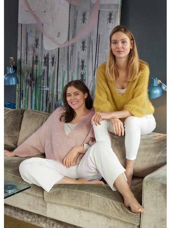 Lana Grossa V-NECK JUMPER MARTA