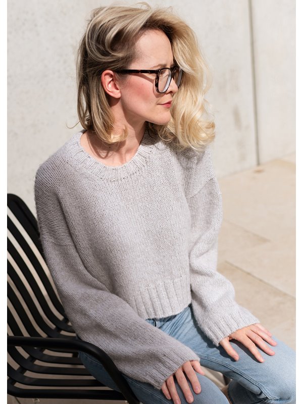 SNEAKERSWEATER Ecopuno & Setasuri von Lana Grossa