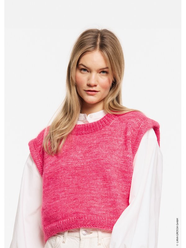 Lana Grossa MIA SLIPOVER Cool Wool Vintage & Silkhair