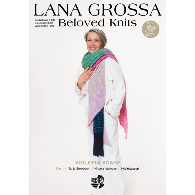 VIOLETTA SCARF - Beloved Knits No. 3 - von Lana Grossa