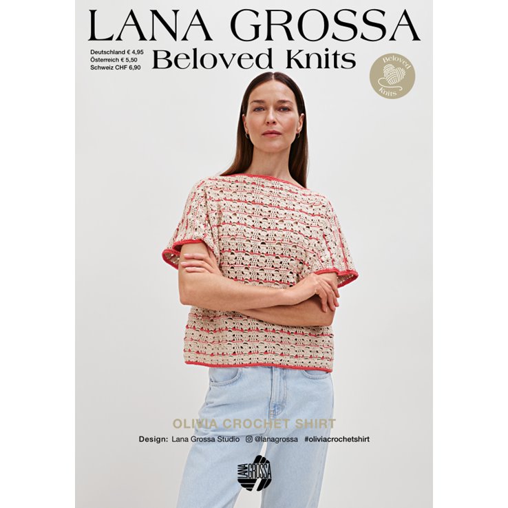 OLIVIA CROCHET SHIRT - Beloved Knits No. 3 - von Lana Grossa