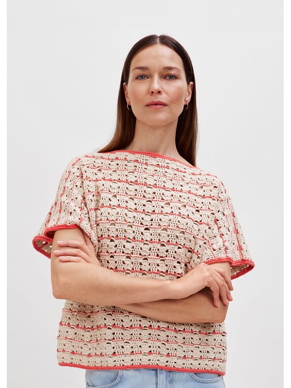 OLIVIA CROCHET SHIRT Landlust Baumwolle von Lana Grossa