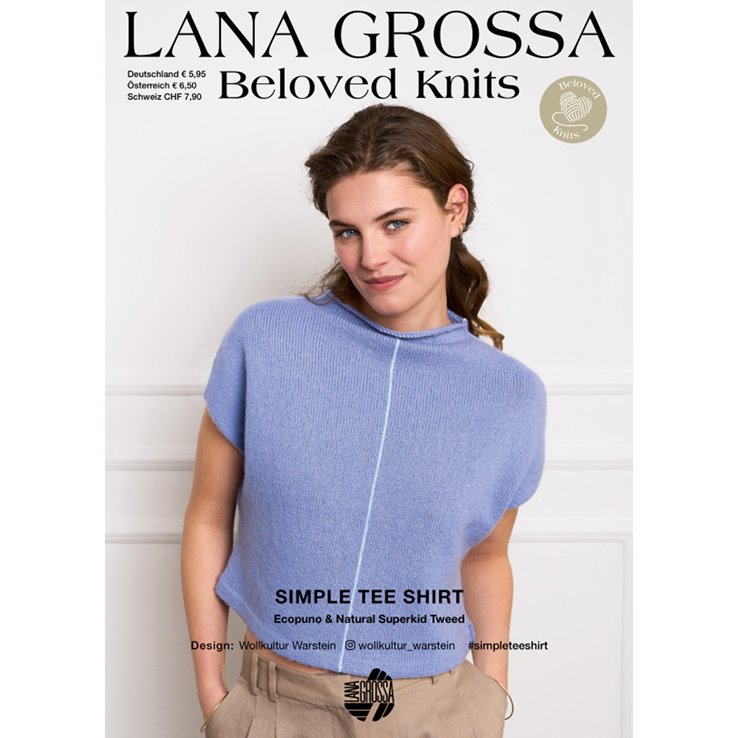 SIMPLE TEE SHIRT - Beloved Knits No. 8 - von Lana Grossa