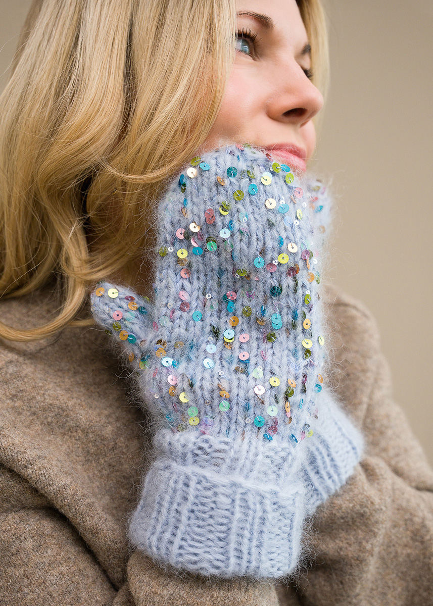 COSMIC MITTENS Mohair di Gio & Cosmo von Lana Grossa