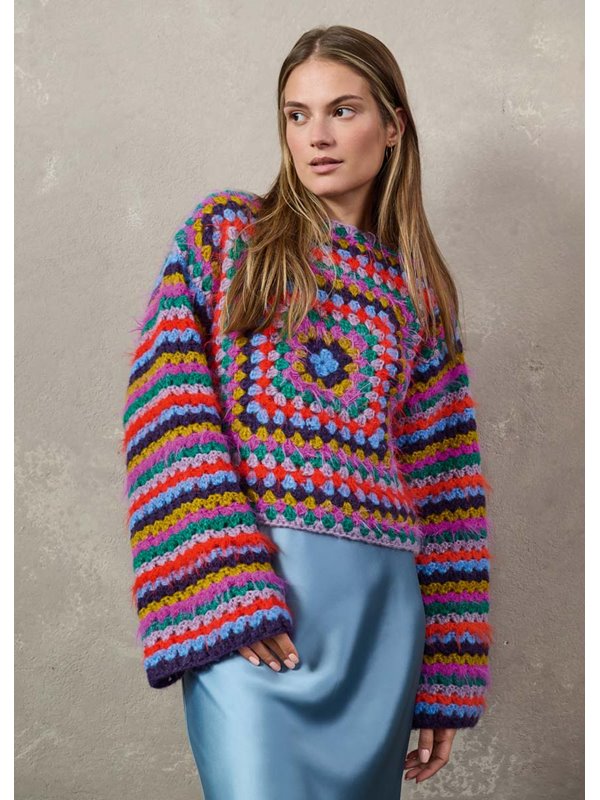 HÄKELPULLOVER Basta & Alpaca Air von Lana Grossa