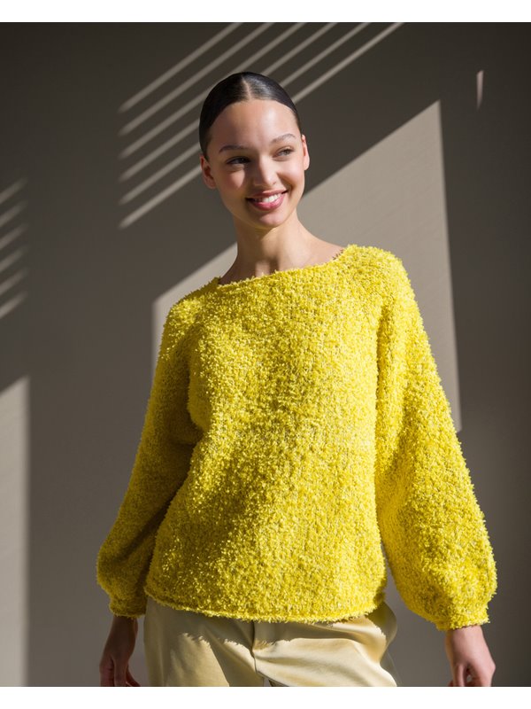 Lana Grossa TOP-DOWN PULLOVER Frizzante