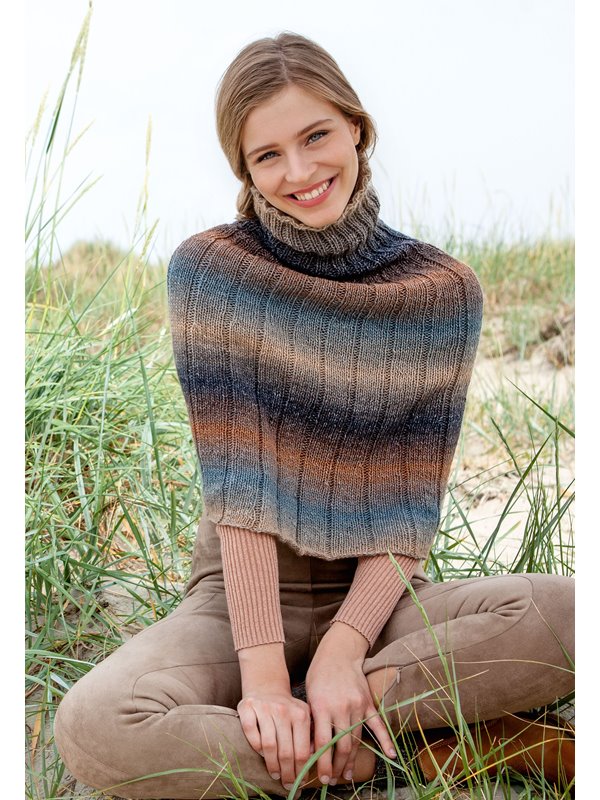 PONCHO Gomitolo Versione von Lana Grossa