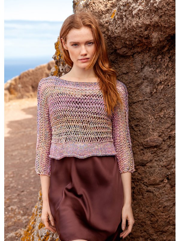 Lana Grossa PULLOVER Gomitolo Summer Tweed