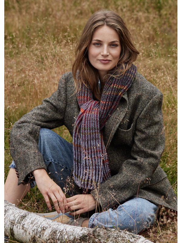 Lana Grossa BRIOCHE SCHAL Gomitolo Maya & Gomitolo Versione