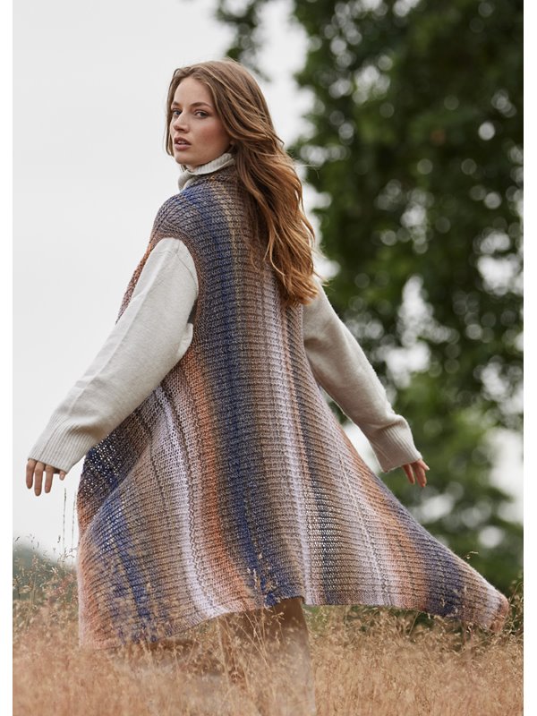 Lana Grossa LOCHMUSTERWESTE Gomitolo Maya