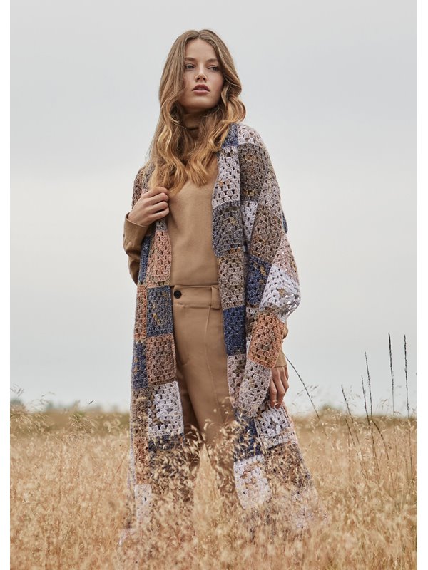 GRANNY-STOLA Gomitolo Maya von Lana Grossa