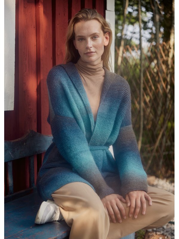 KURZMANTEL Gomitolo Alpaca von Lana Grossa