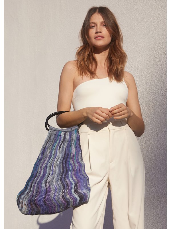 Lana Grossa HÄKELTASCHE Gomitolo Lino