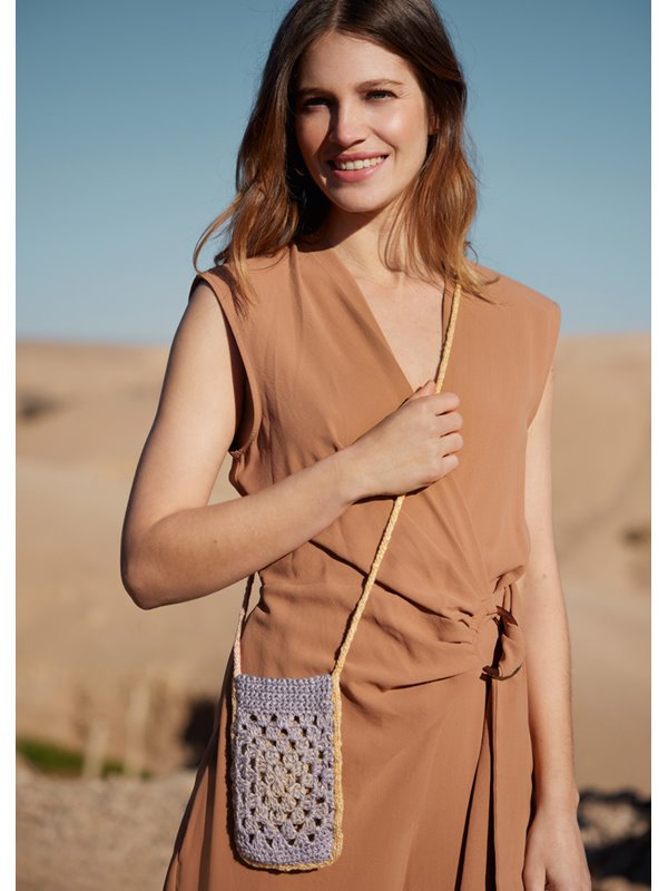 Lana Grossa KLEINE HÄKELTASCHE Gomitolo Collina