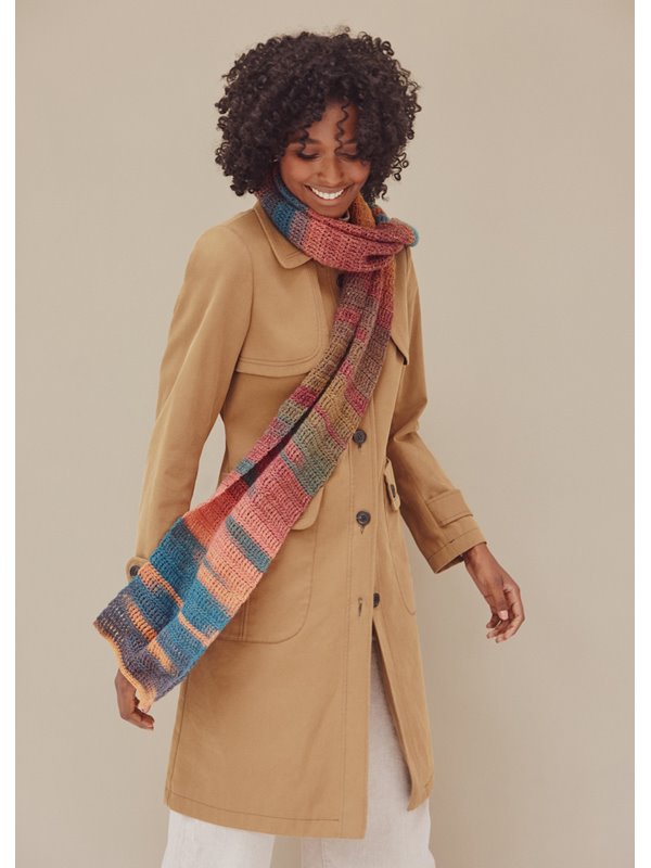 HÄKELSCHAL Gomitolo Arte von Lana Grossa