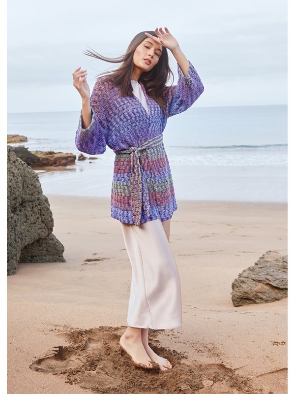 Lana Grossa HÄKELJACKE Gomitolo Baleno