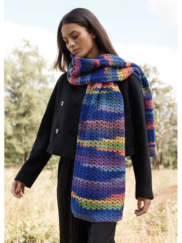 HÄKELSCHAL Gomitolo Magico von Lana Grossa