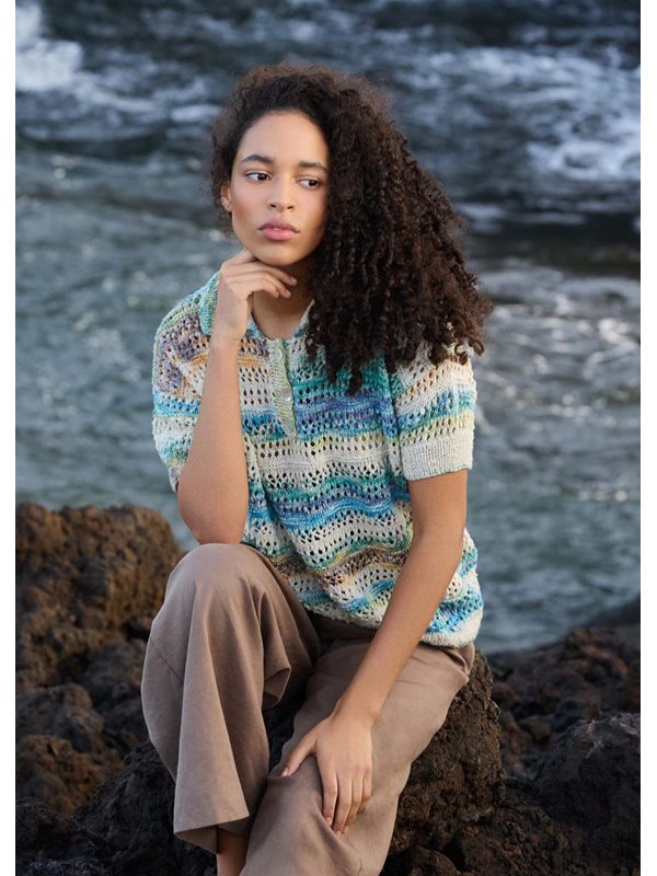 Lana Grossa POLOSHIRT Gomitolo Hippie