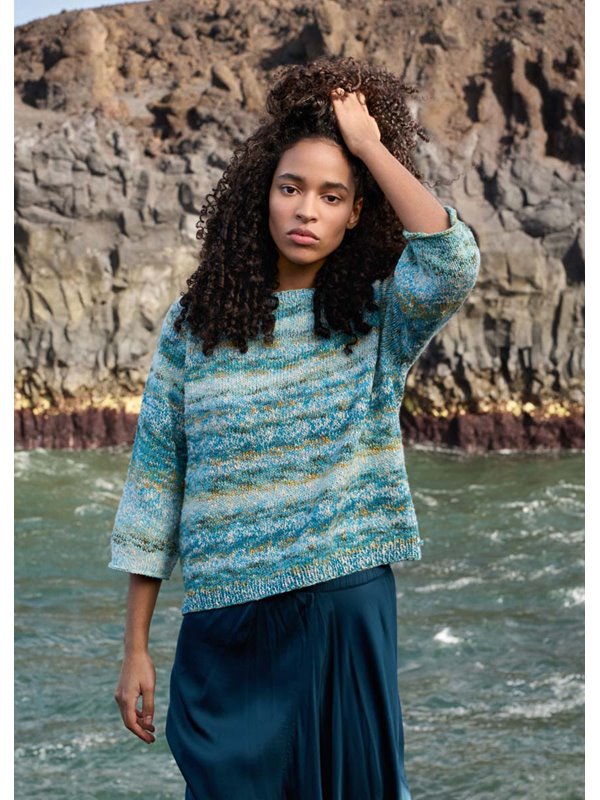 Lana Grossa RAGLAN-PULLOVER Gomitolo Tono & Gomitolo Hippie