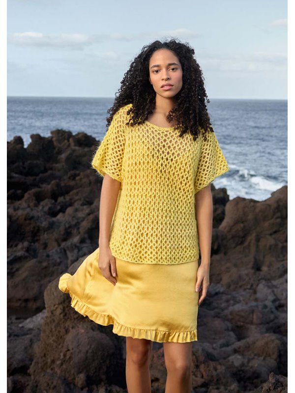 Lana Grossa GITTER-SHIRT Gomitolo Tono & Finito