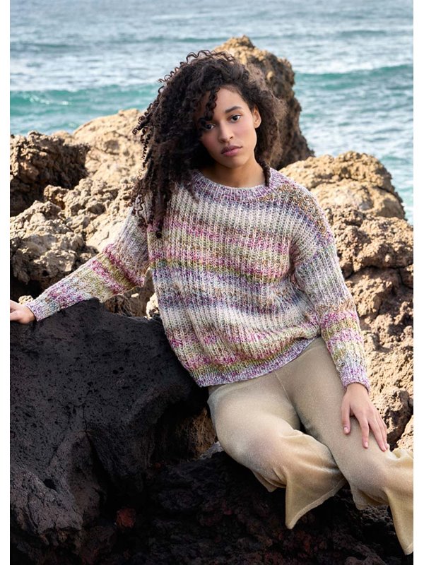 PATENT-PULLOVER Gomitolo Hippie von Lana Grossa