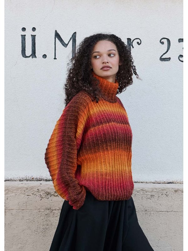 FLEDERMAUS-PULLOVER Gomitolo Versione von Lana Grossa