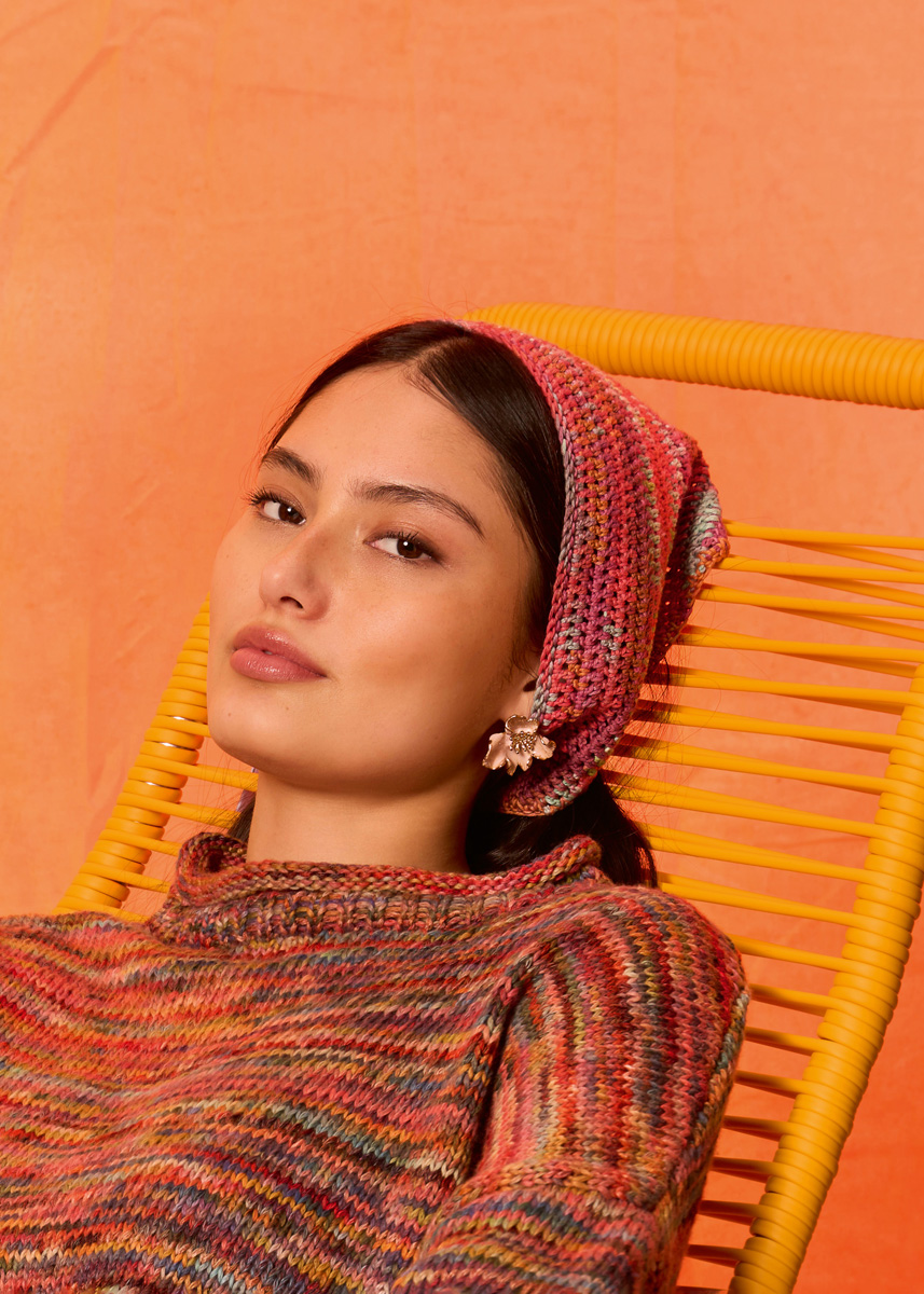 KOPFTUCH Gomitolo Alga von Lana Grossa