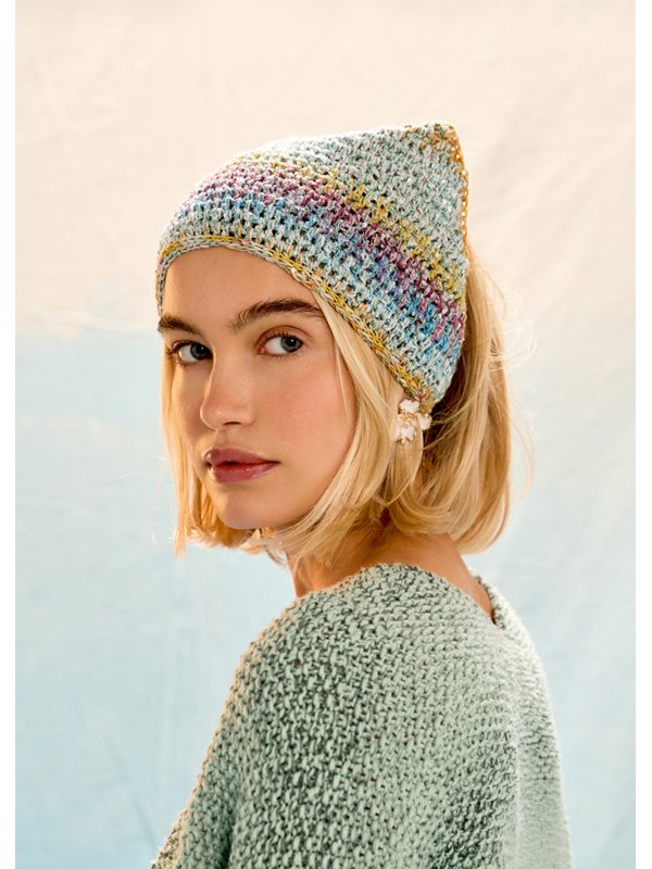 Lana Grossa GLITTER-KOPFTUCH Gomitolo California & Glamour