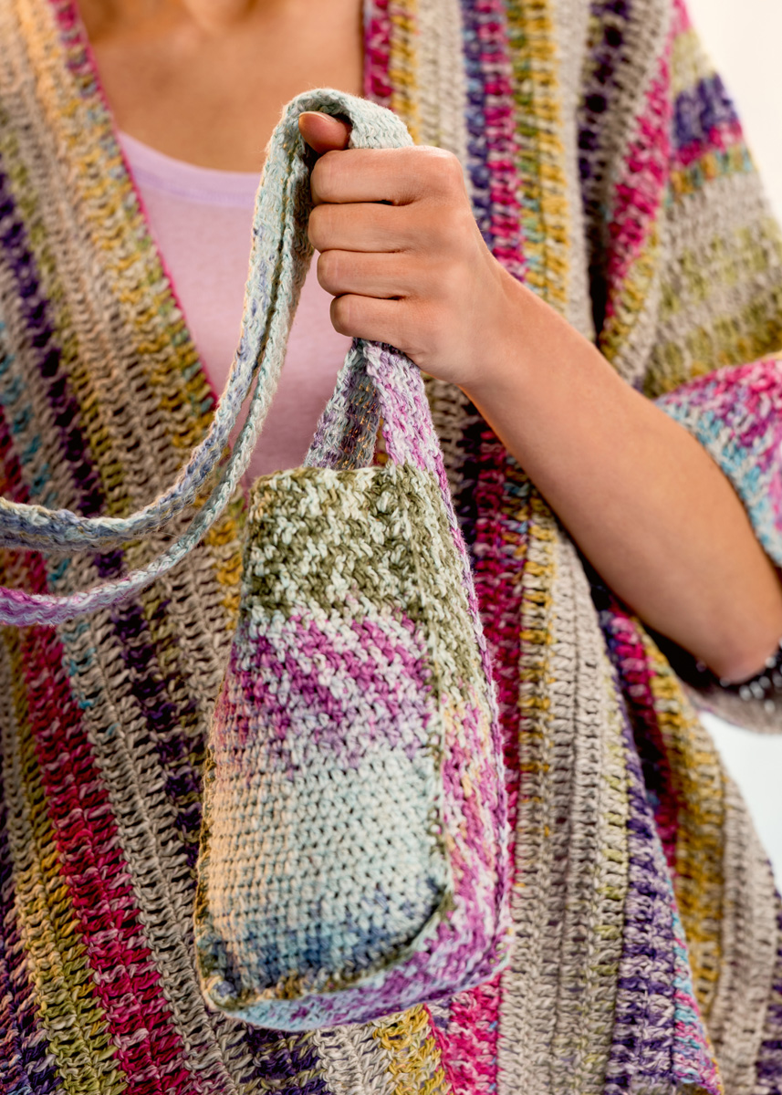 KLEINE TASCHE Gomitolo California von Lana Grossa