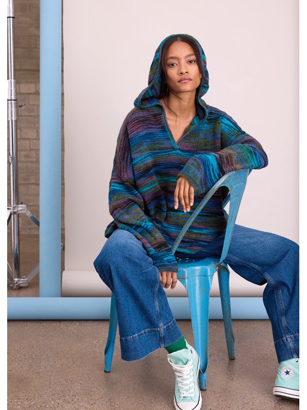 Lana Grossa HOODIE OVERSIZED Gomitolo Disegno