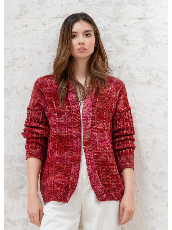 JACKE Cool Wool Big Hand-dyed von Lana Grossa