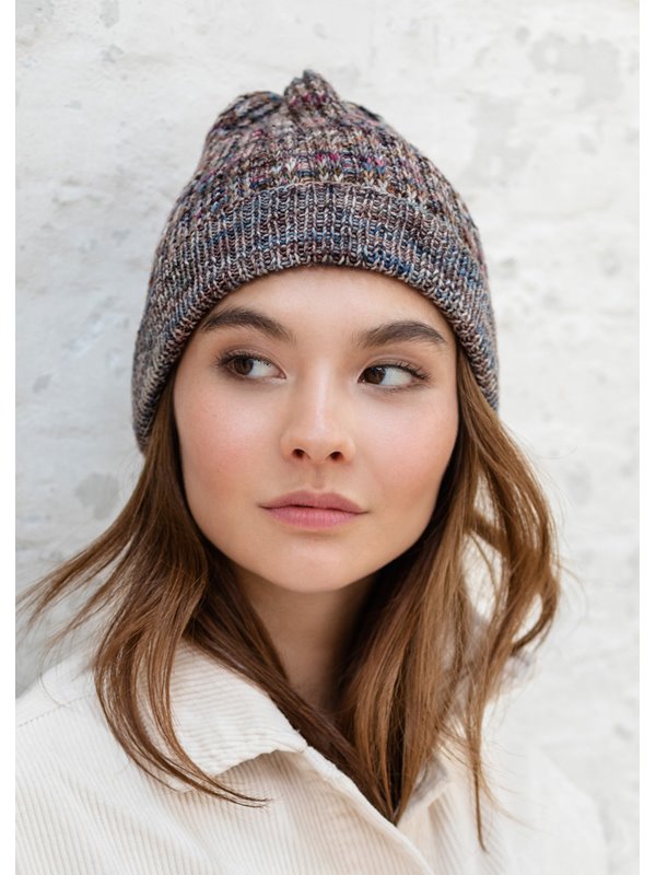 Lana Grossa MÜTZE Meilenweit Merino Hand-dyed