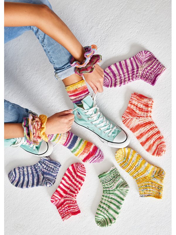 SOCKEN Meilenweit 100g Merino Hand-dyed von Lana Grossa