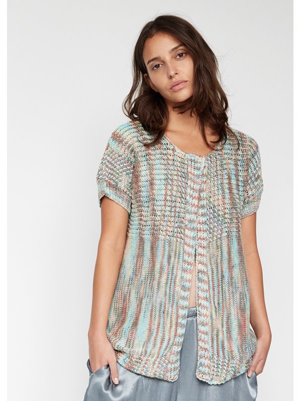 CARDIGAN Pima Fine Hand-dyed von Lana Grossa