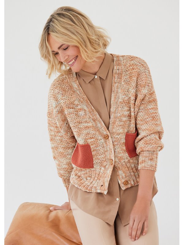 Lana Grossa JACKE Cool Wool hand-dyed & Cool Wool