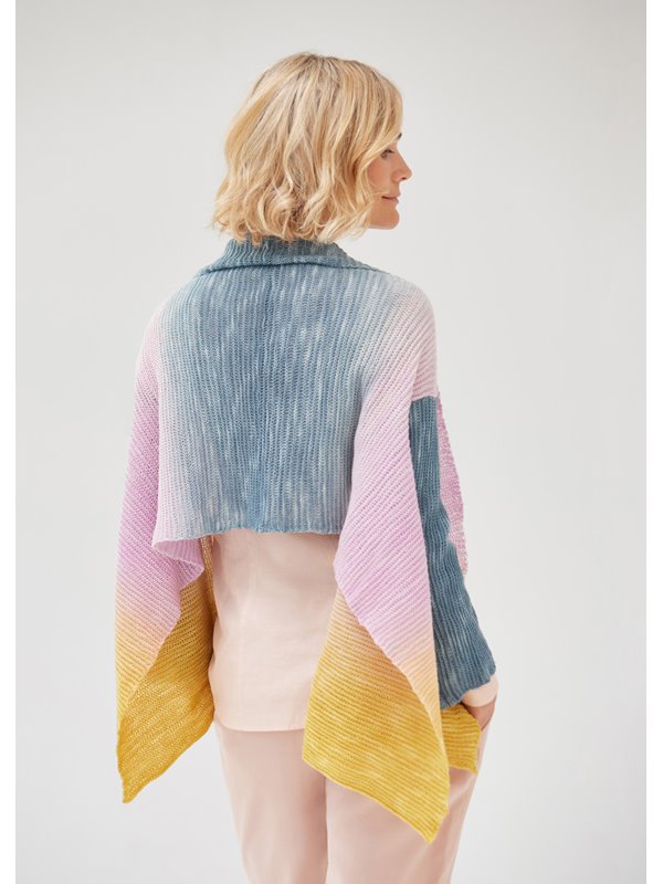 ÄRMELSCHAL Cool Wool Lace Hand-dyed von Lana Grossa