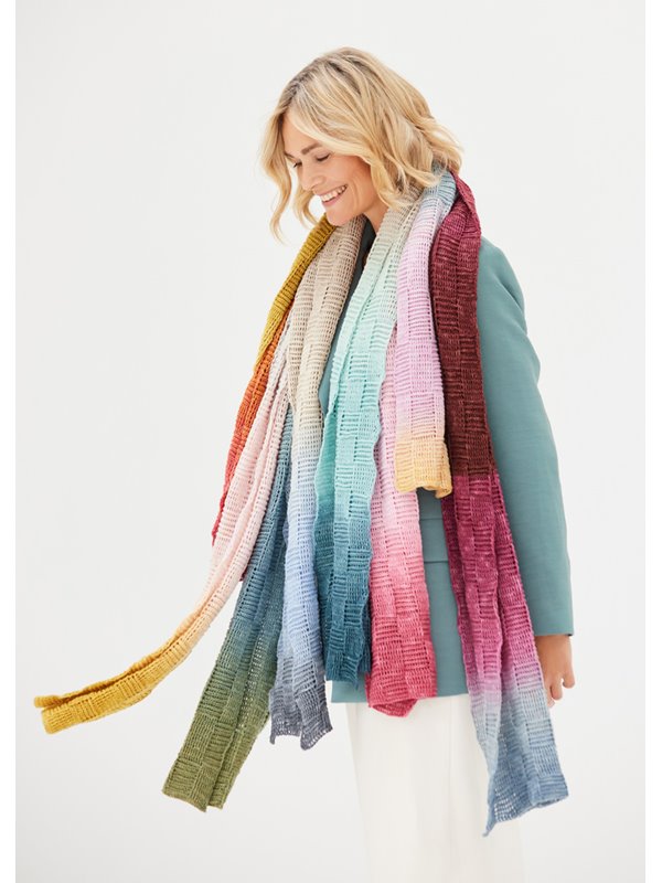 SCHAL Cool Wool Lace Hand-dyed von Lana Grossa