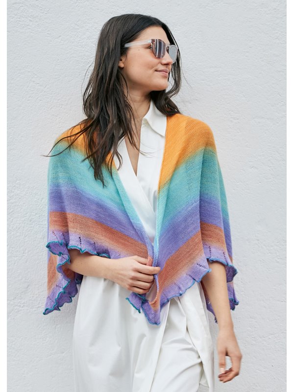 TUCH Cool Wool Lace hand-dyed von Lana Grossa