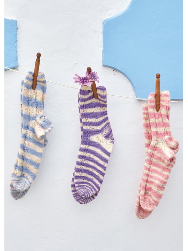 SOCKEN Meilenweit 100g Merino hand-dyed von Lana Grossa