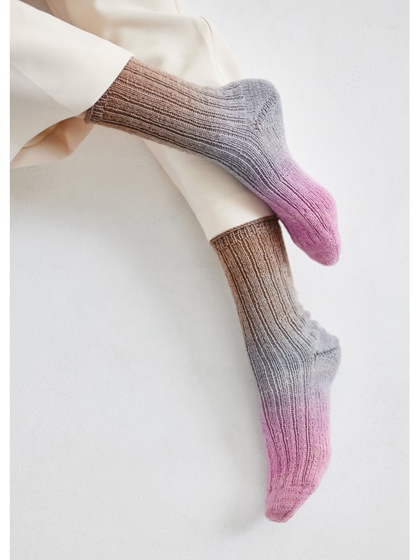 SOCKEN Meilenweit 50 g Merino hand-dyed von Lana Grossa