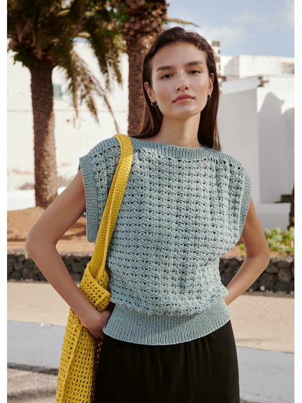 TOP Cotton Mélange von Lana Grossa