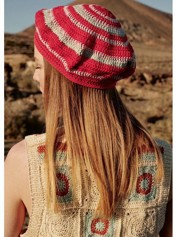 BASKENMÜTZE Pima & Capri von Lana Grossa