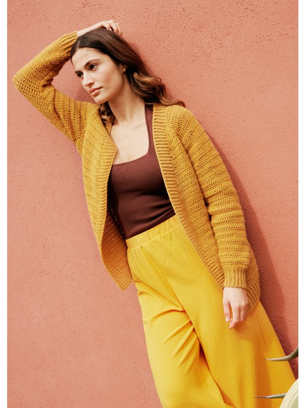 RAGLAN-CARDIGAN Ecopuno von Lana Grossa