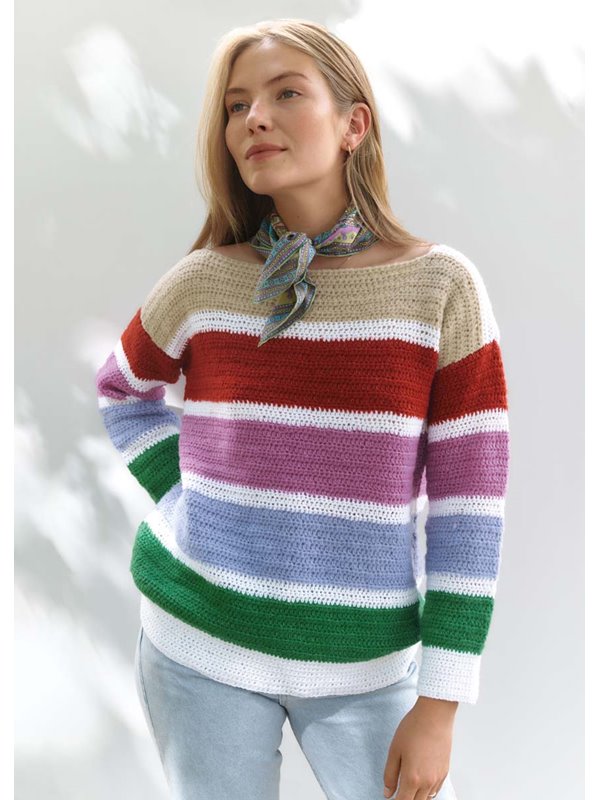 Lana Grossa PULLOVER Ecopuno & Soffio