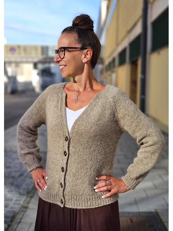 Lana Grossa CARDIGAN LONO Brigitte No. 2